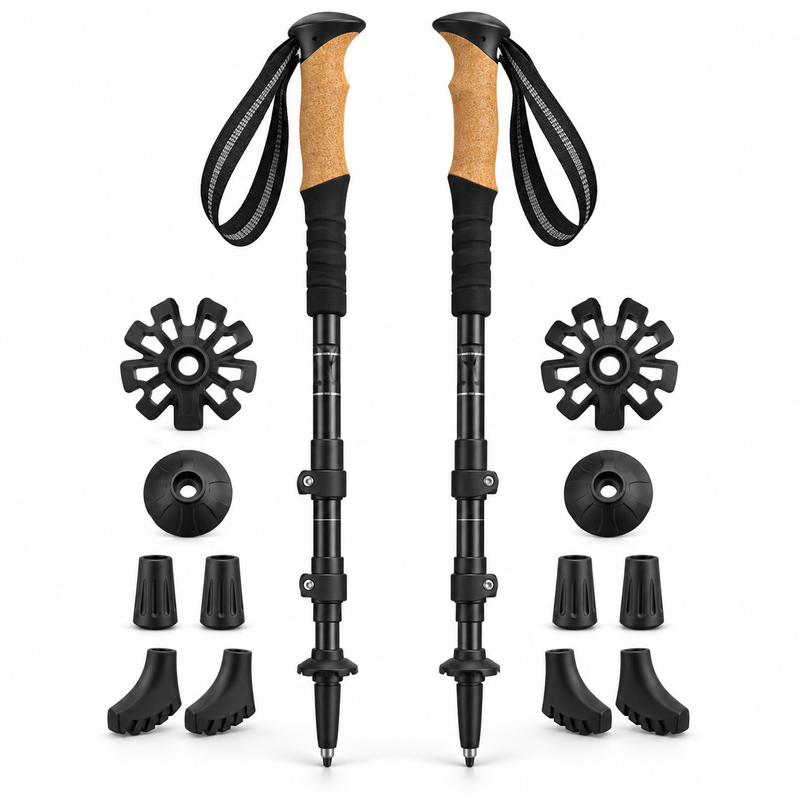 Outdoor Sports collection — collapsible trekking poles