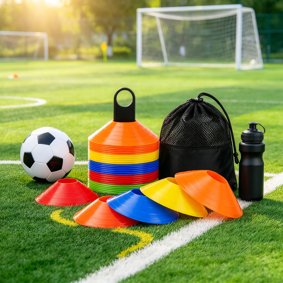 Training Marker Cone Set for Field Sports Drills