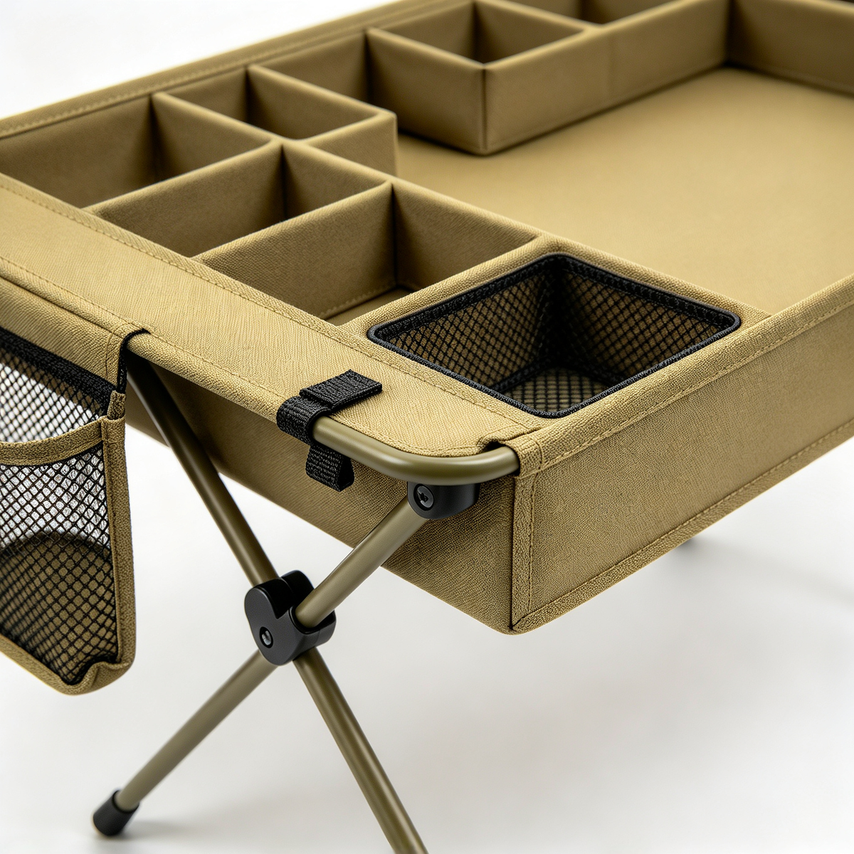 Portable Camping Table Organizer for Outdoor Cooking