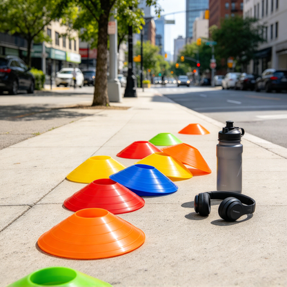 Training Marker Cone Set for Field Sports Drills