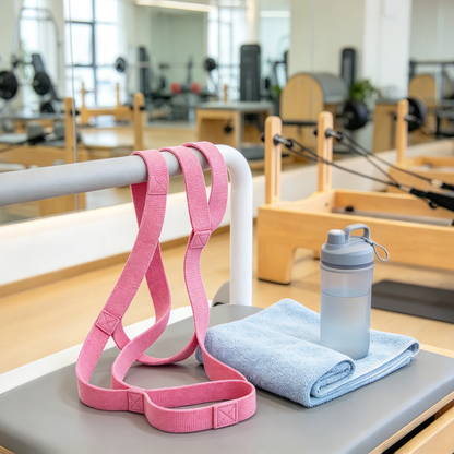 Yoga Stretching Strap with Multiple Grip Loops