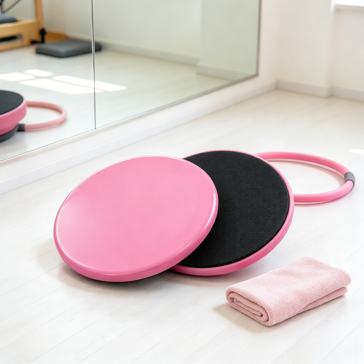 Pilates Sliding Disc Set for Core Training