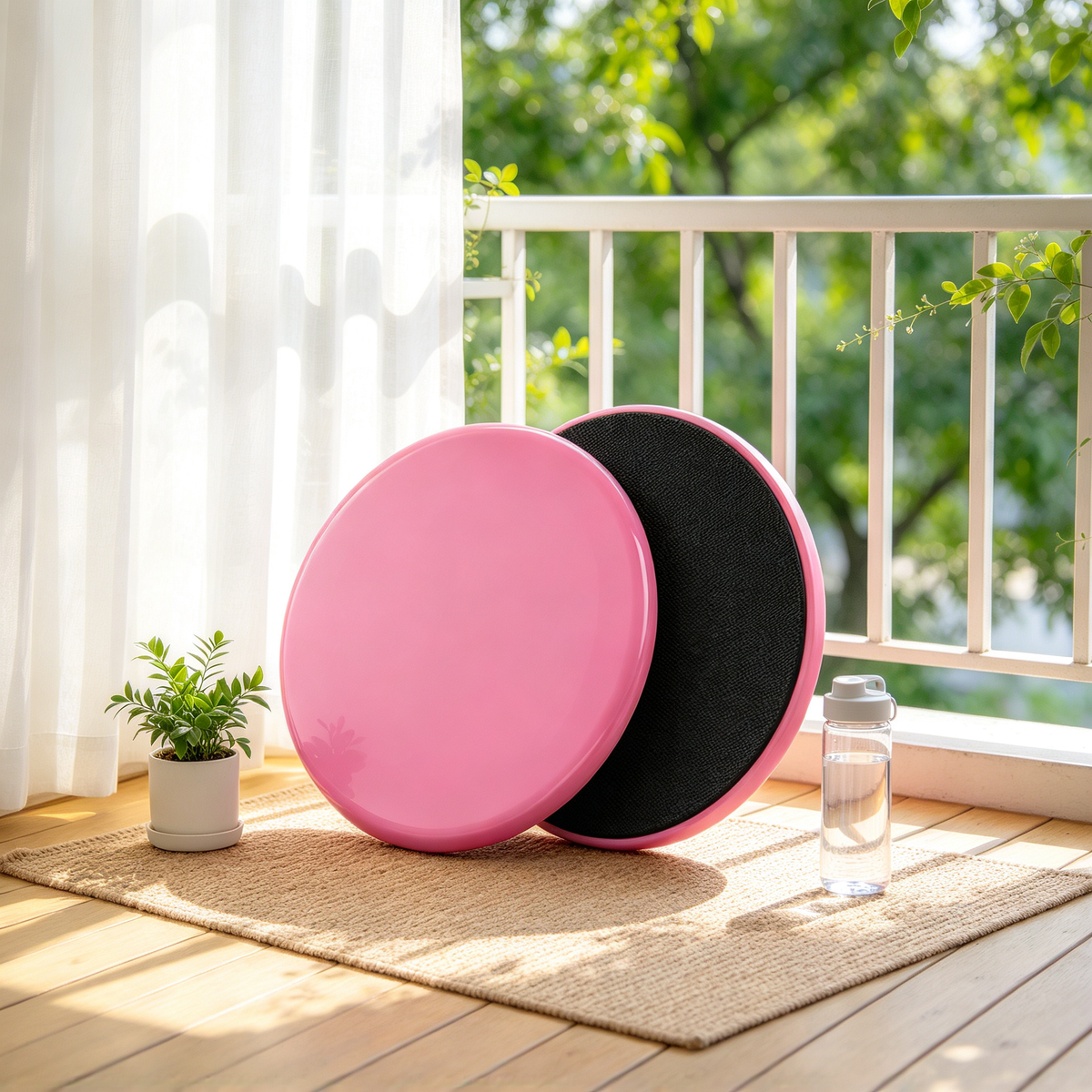 Pilates Sliding Disc Set for Core Training