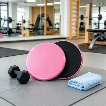 Pilates Sliding Disc Set for Core Training