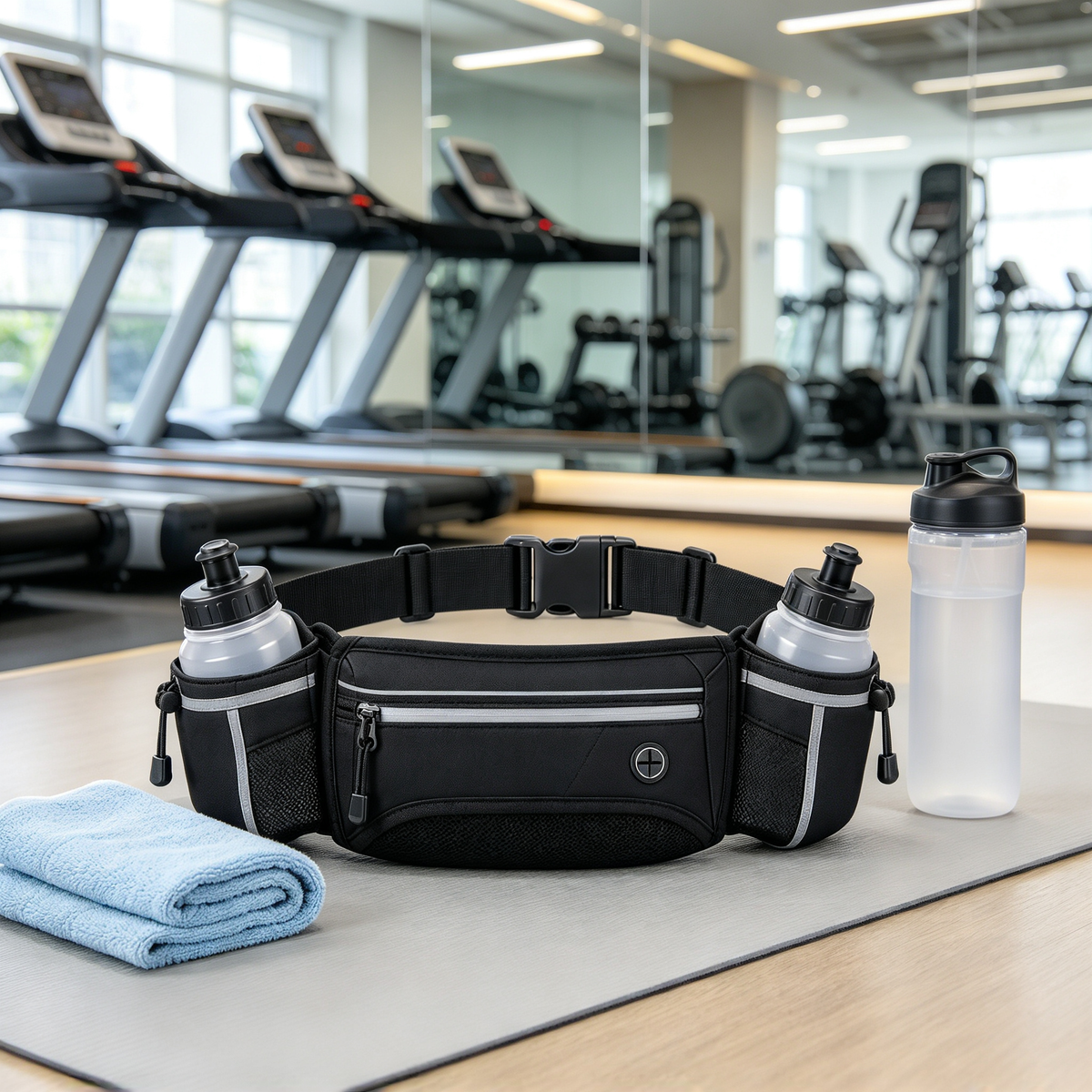 Adjustable Running Hydration Belt for Training and Race Days