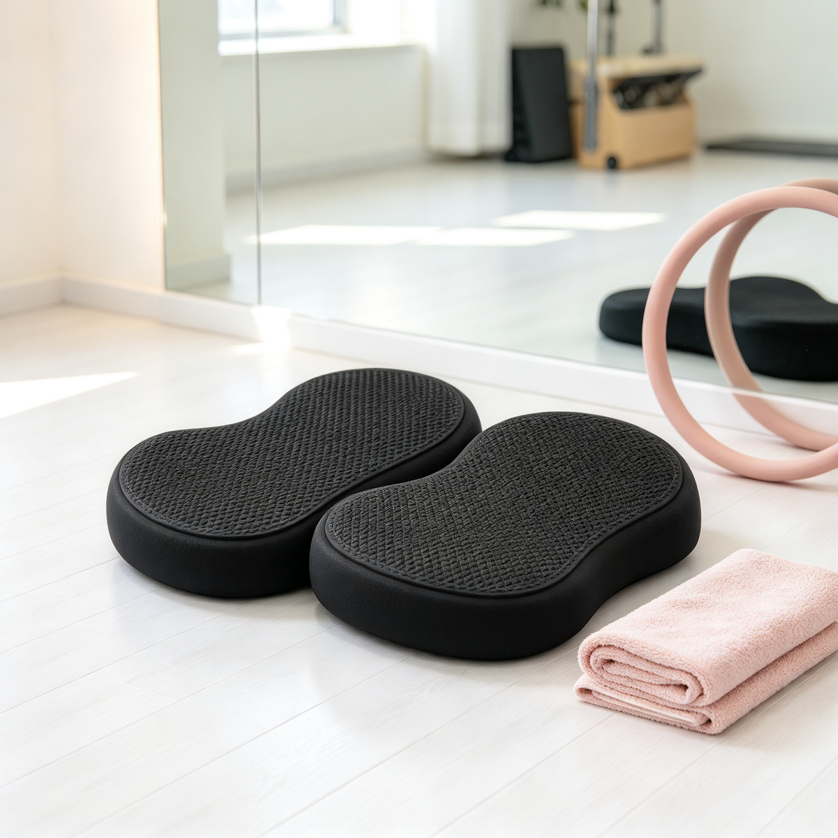 Non-Slip Yoga Knee Support Pads for Floor Poses